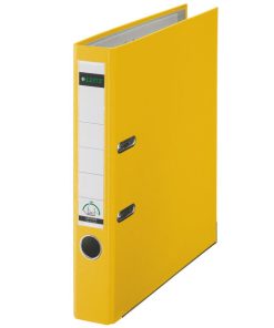 Leitz 180â° Lever Arch File Plastic 50 Mm Plastica Giallo Raccoglitore Ad Anelli (leitz Lever Arch File A4 Polypropylene 180 50mm Yellow [pack 10] -