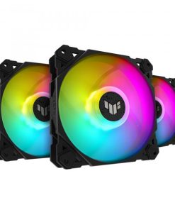 Asus Tuf Gaming Tf120 Argb Fan - Triple Fan Kit With Argb Controller Case Per Computer Raffreddatore D'aria 12 Cm Nero
