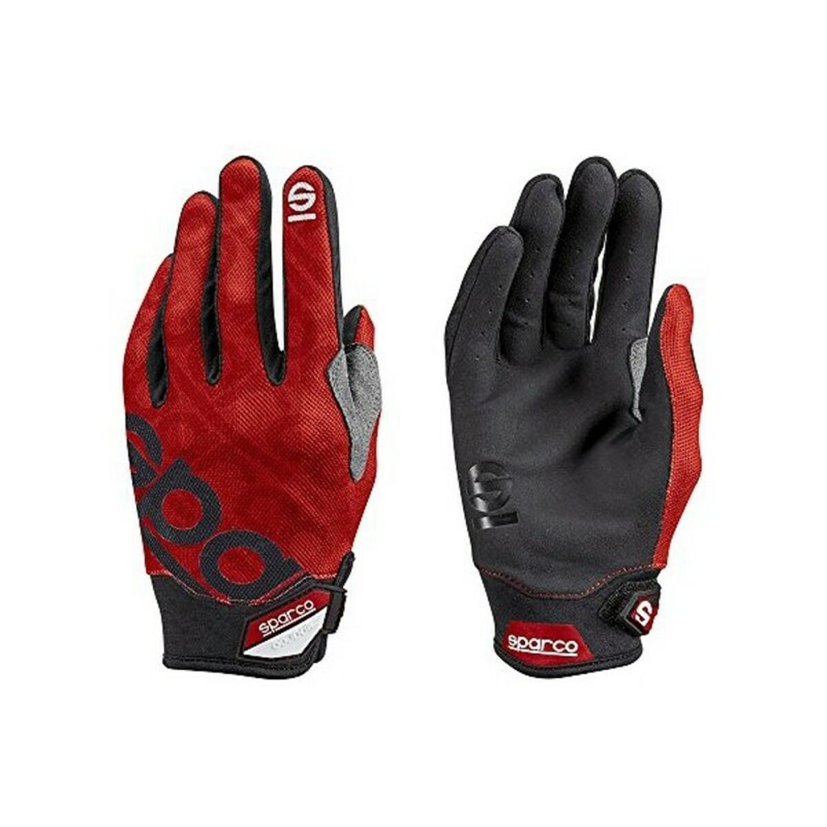 Guanti Da Guida Da Uomo Sparco Meca 3 Rosso Taglia:s