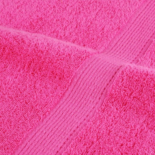 Asciugamani Per Sauna Solund 2 Pz Rosa 80x200 Cm 600 G/m² - Image 6