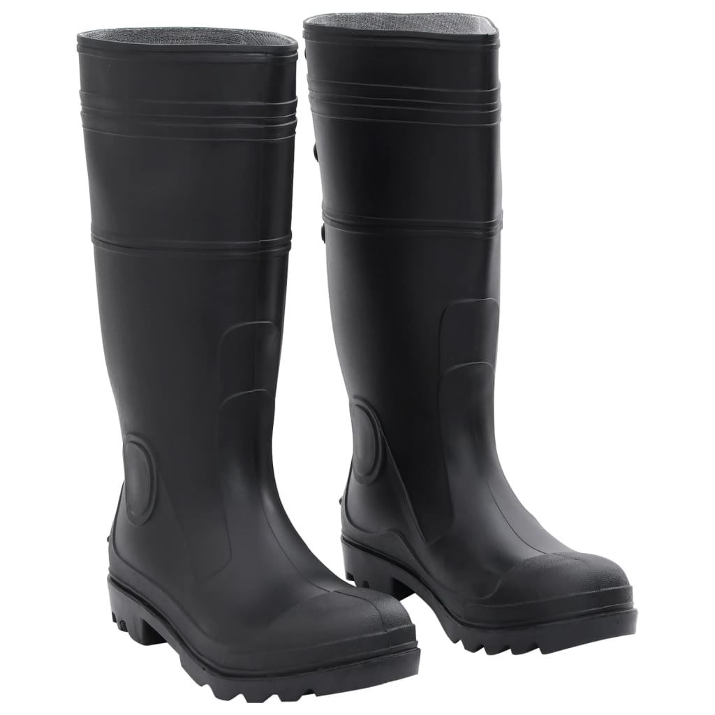 Stivali Da Pioggia Neri Misura 41 In Pvc