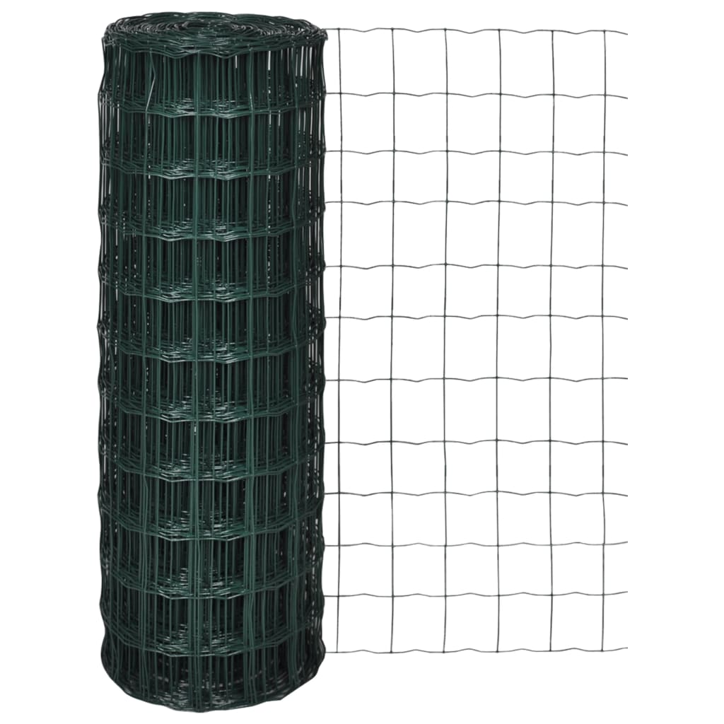 Recinzione Europea In Acciaio 25 X 1,5 M Verde