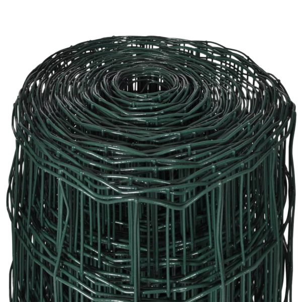 Recinzione Europea In Acciaio 25 X 1,5 M Verde - Image 4
