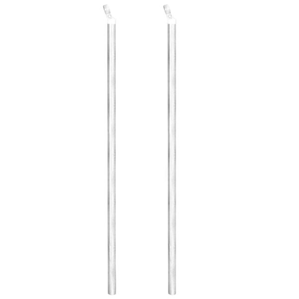 Recinzione A Rete Con Pali E Spuntoni Acciaio Zincato 25x1,25 M - Image 5