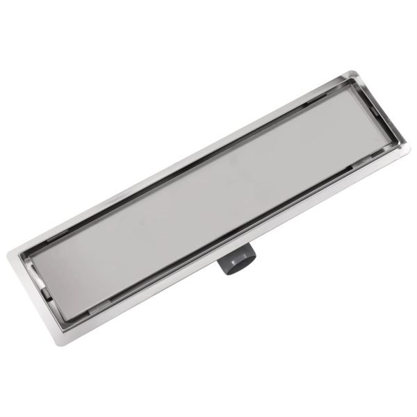 Canaletta Di Drenaggio Lineare 530x140 Mm In Acciaio Inox - Image 3