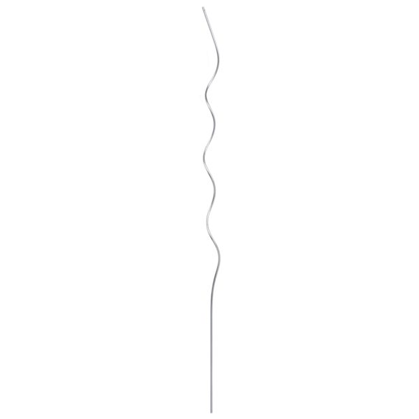 50 Pz Supporti A Spirale Per Piante 110 Cm In Acciaio Zincato - Image 4