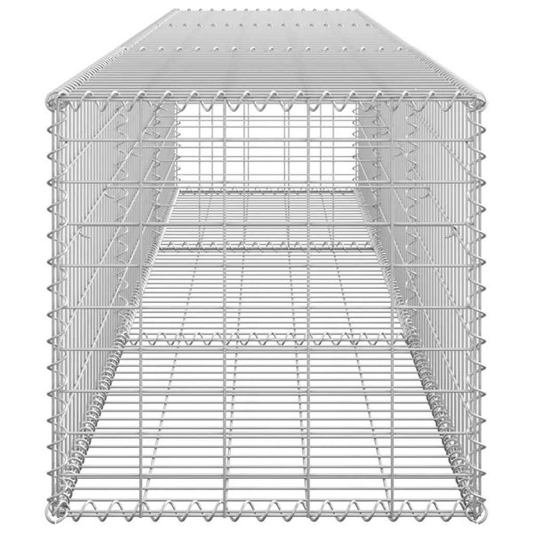 Gabbione Con Copertura In Acciaio Zincato 300x50x50 cm - Image 6