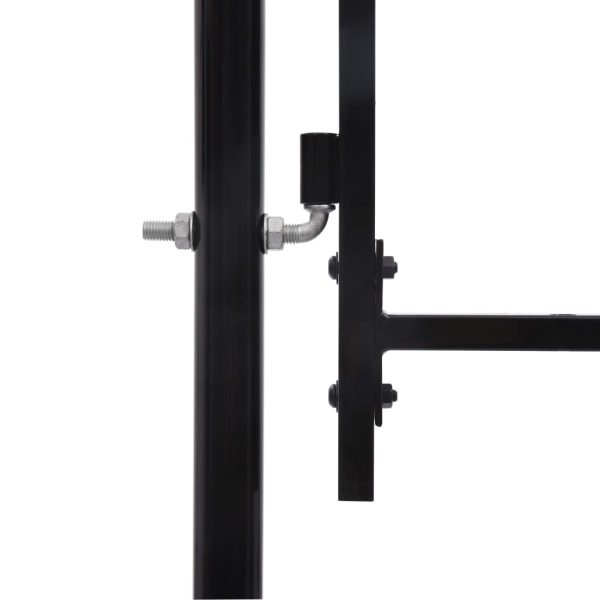 Cancello Per Recinzioni Con Design A Lance 100x75 cm - Image 3