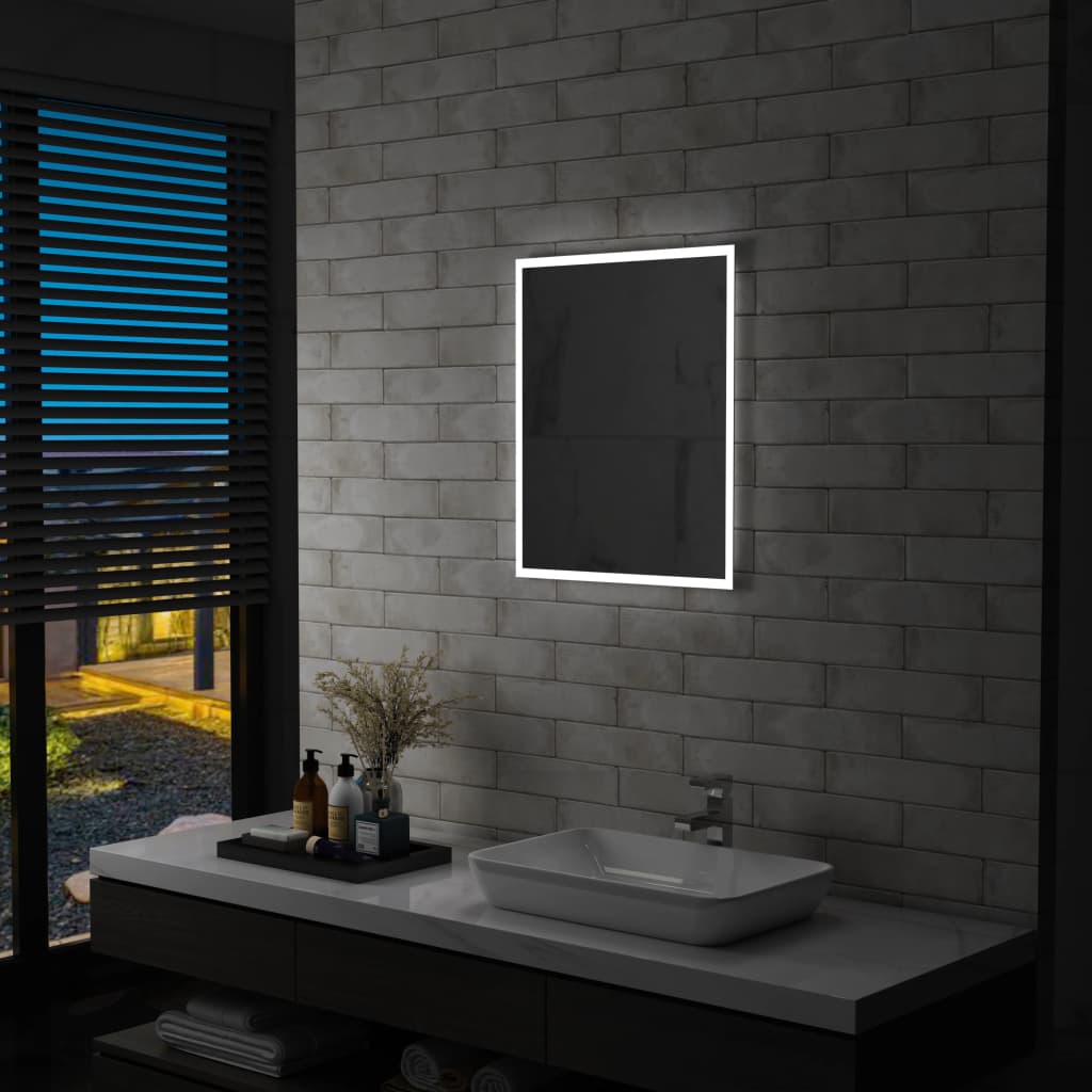 Specchio Da Parete A Led Per Bagno 50x60 cm
