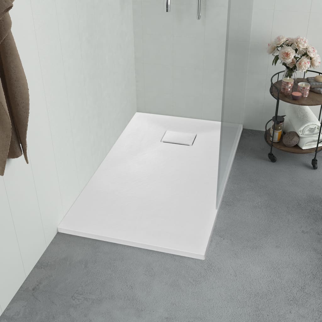 Piatto Doccia In Smc Bianco 80x80 cm