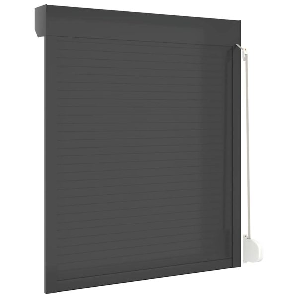 Tapparella Avvolgibile In Alluminio 110x130 Cm Antracite - Image 6