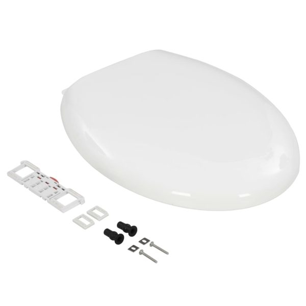 Copriwater Ammortizzato A Sgancio Rapido Bianco - Image 3