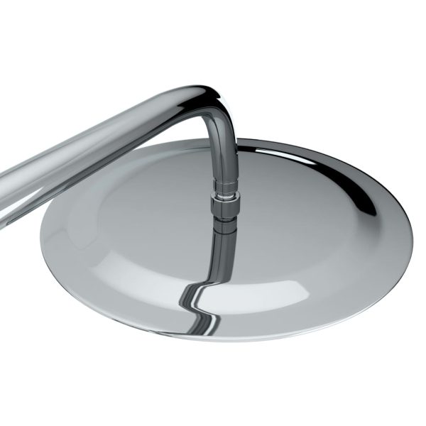 Set Per Doccia A Doppio Soffione Con Doccetta Acciaio Inox - Image 6