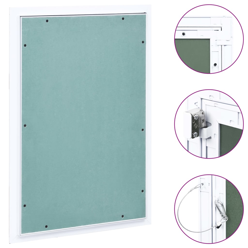 Pannello Di Accesso Telaio In Alluminio E Cartongesso 300x600mm