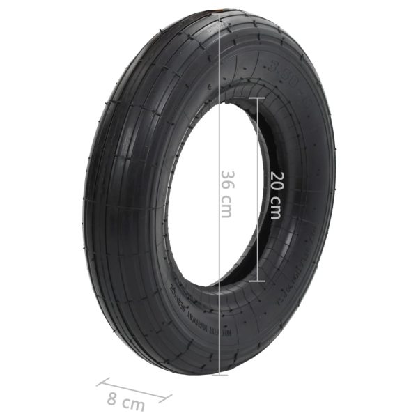 Ruota Per Carriola 3,50-8 4pr Gomma - Image 5