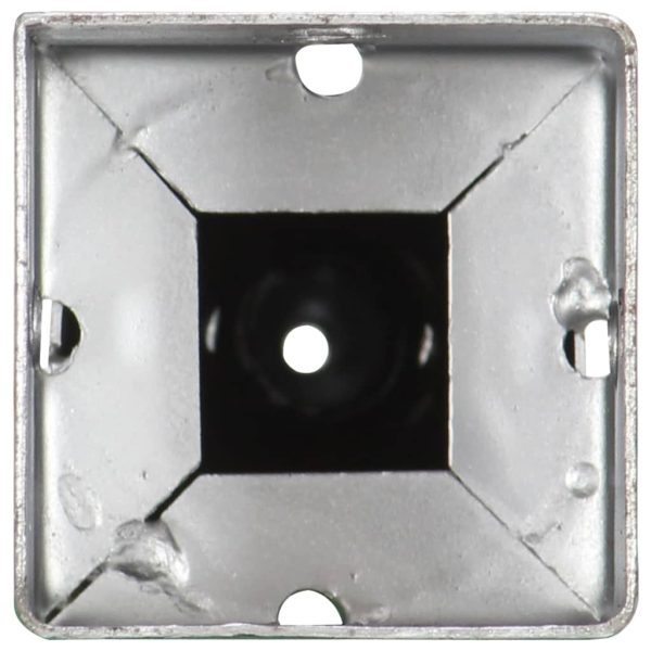 Picchetti Di Terra 2 Pz Argento 7x7x56 Cm In Acciaio Zincato - Image 5