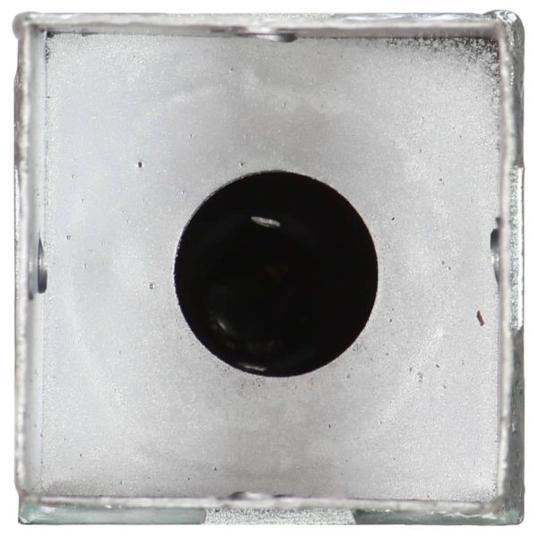 Picchetti Di Terra 6 Pz Argento 8x8x57 Cm In Acciaio Zincato - Image 5