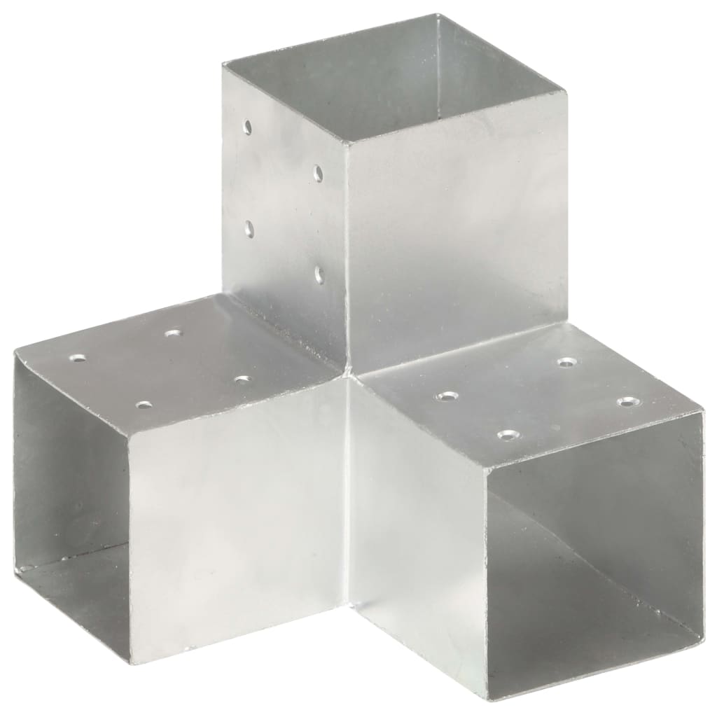 Connettore Per Pali A Forma Di Y In Metallo Zincato 101x101 mm