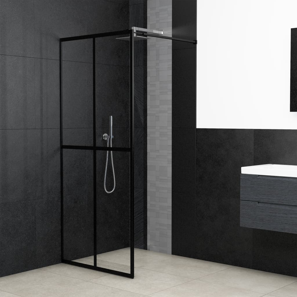 Cabina Doccia Con Vetro Temperato Trasparente 100x195 cm