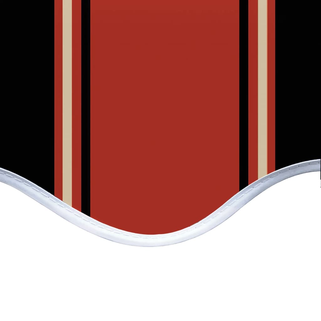 Tenda Da Sole In Tela Arancione E Marrone 400x300 cm - Image 5