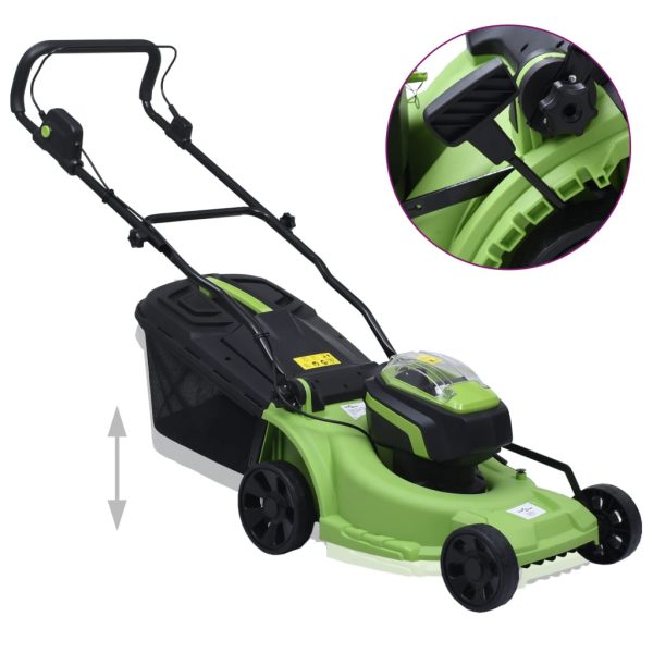 Tosaerba Cordless Con 2 Batterie 20v 2000 Mah LI-Ion - Image 5