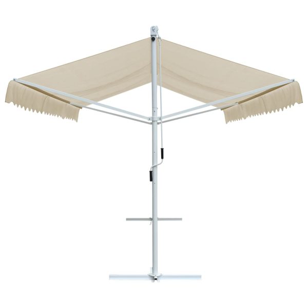 Tenda Parasole Con Piedistallo 500x300 Cm Crema - Image 3