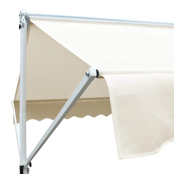 Tenda Parasole Con Piedistallo 500x300 Cm Crema - Image 5