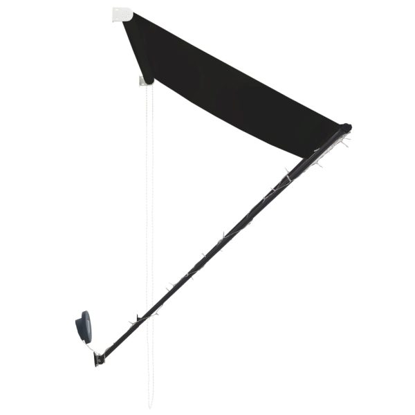 Tenda Da Sole Retrattile Con Led 250x150 Cm Antracite - Image 6