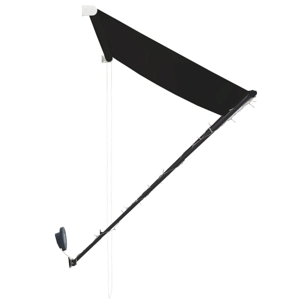 Tenda Da Sole Retrattile Con Led 350x150 Cm Antracite - Image 6