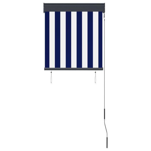 Tenda A Rullo Per Esterni 60x250 Cm Blu E Bianca - Image 3