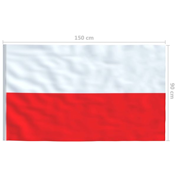 Bandiera Della Polonia 90x150 cm - Image 5