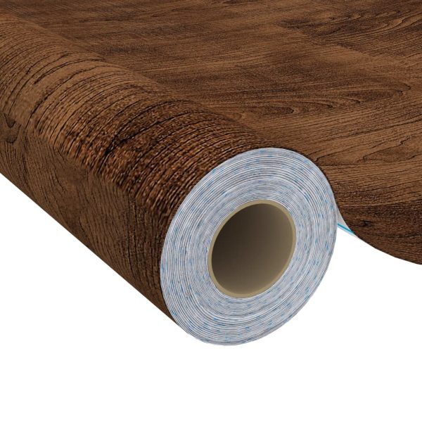 Pellicola Autoadesiva Per Mobili Rovere Moro 500x90 Cm In Pvc - Image 4
