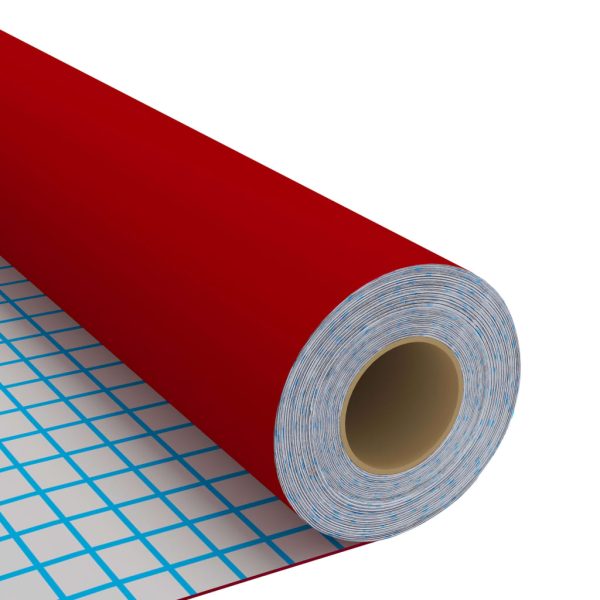 Pellicola Autoadesiva Per Mobili Rossa 500x90 Cm In Pvc - Image 4