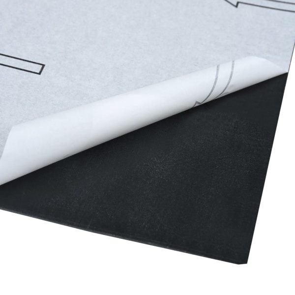 Listoni Per Pavimenti Autoadesivi In Pvc 5,11 M² Marmo Nero - Image 5