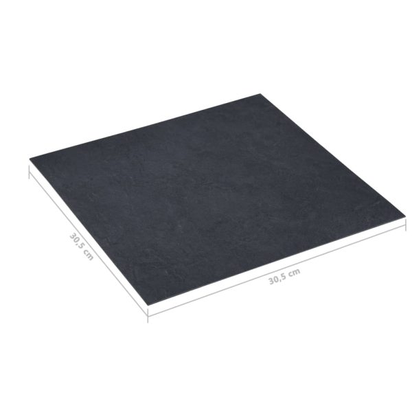 Listoni Per Pavimenti Autoadesivi In Pvc 5,11 M² Marmo Nero - Image 6