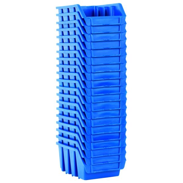 Contenitori Impilabili 20 Pz Blu In Plastica - Image 3