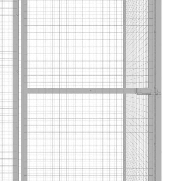 Gabbia Per Gatti 3x3x2,5 M In Acciaio Zincato - Image 4