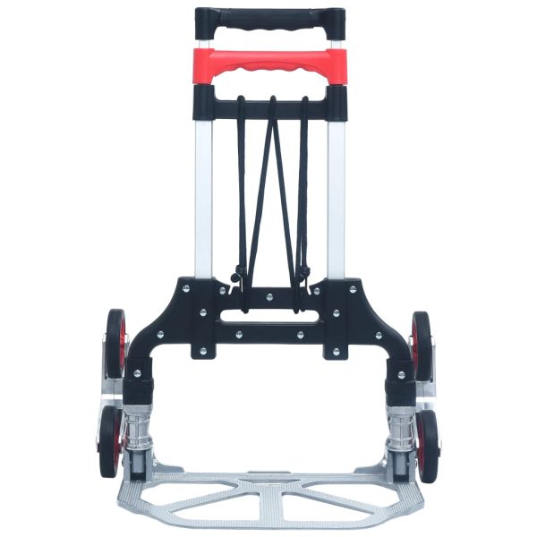 Carrello Per Scale Pieghevole 70 Kg In Alluminio Argento - Image 3