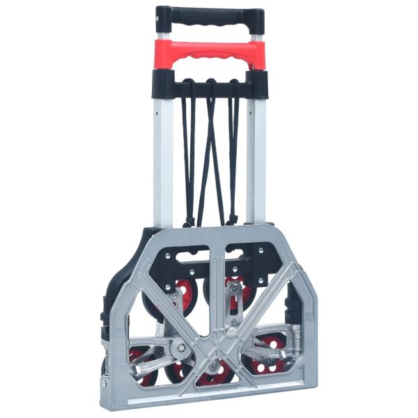 Carrello Per Scale Pieghevole 70 Kg In Alluminio Argento - Image 5