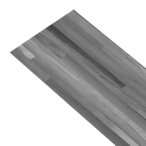 Listoni Pavimento In Pvc 4,46m² 3mm Autodesivi Grigio A Strisce - Image 4