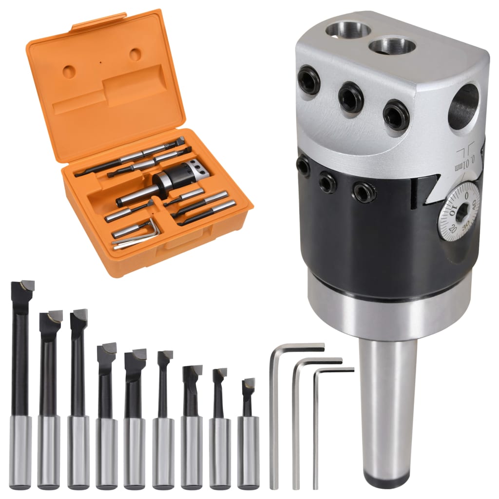 Set Strumenti Di Foraggio 15 Pz 50 Mm Con Teste Mt2-F1-12