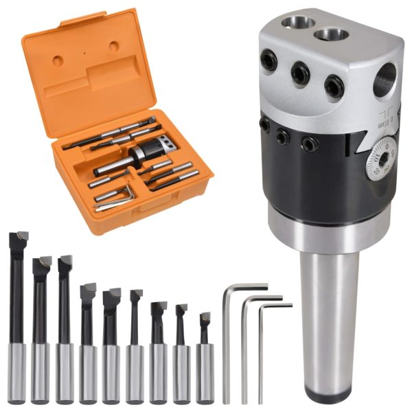 Set Strumenti Di Foraggio 15 Pz 50 Mm Con Teste Mt3-F1-12 - Image 3