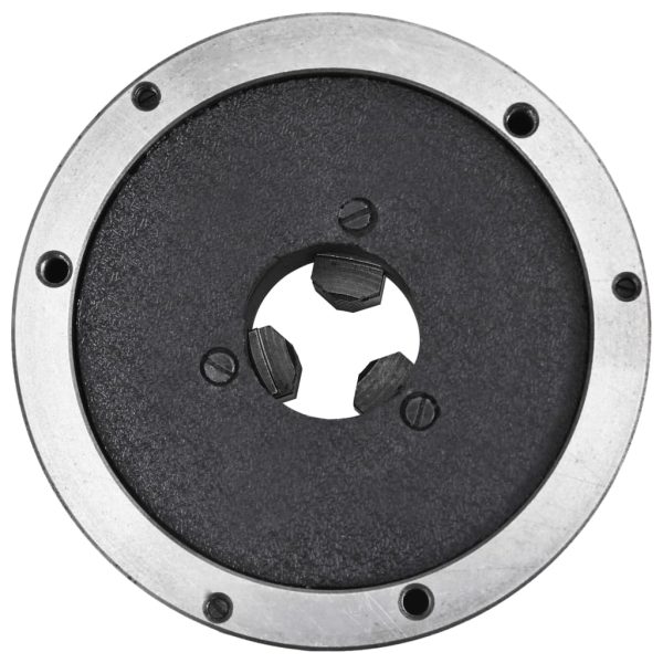 Mandrino Per Tornio A 3 Griffe Autocentrante 160 Mm In Acciaio - Image 4