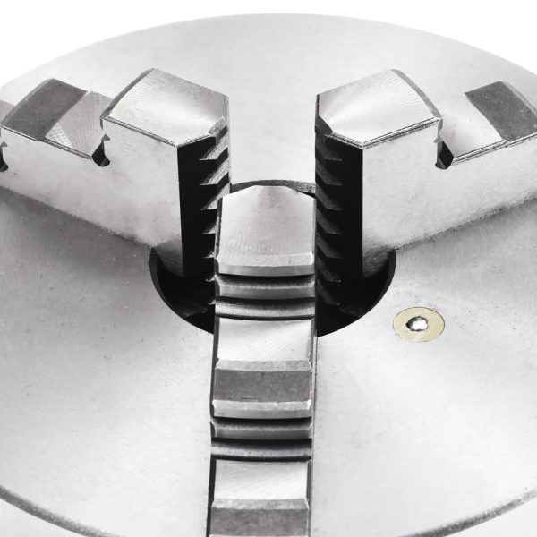 Mandrino Per Tornio A 3 Griffe Autocentrante 160 Mm In Acciaio - Image 5