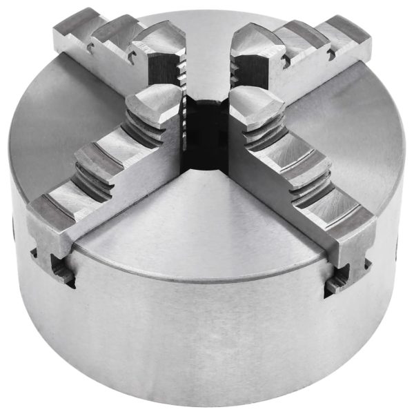 Mandrino Per Tornio A 4 Griffe Autocentrante 125 Mm In Acciaio - Image 3