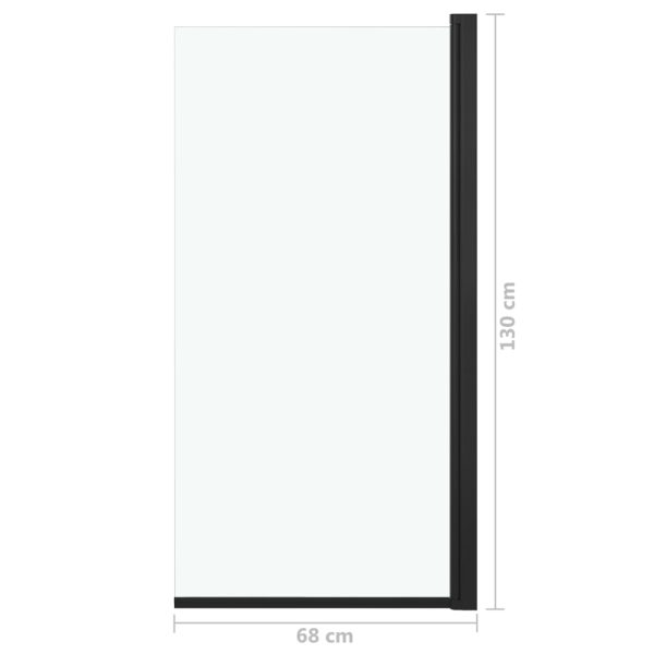 Box Doccia In Esg 68x130 Cm Nero - Image 5