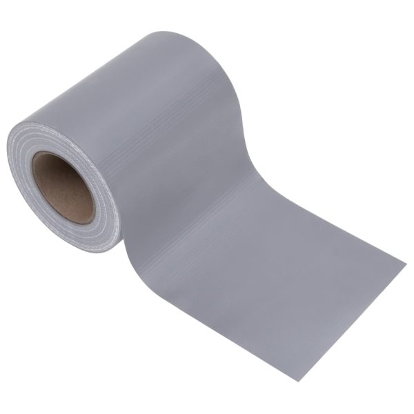 Recinzione Frangivento Da Giardino Pvc 35x0,19m Grigio Chiaro - Image 5