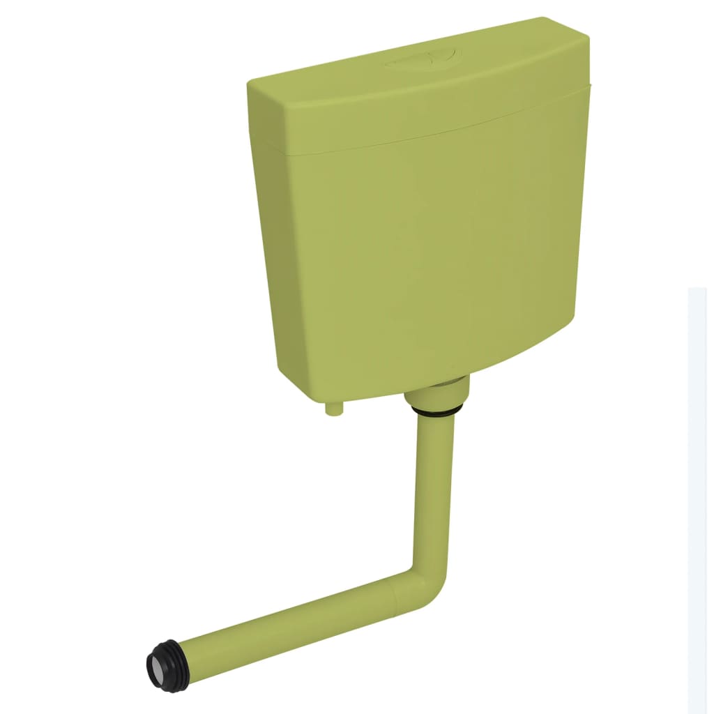 Sciacquone Wc Con Ingresso Acqua Dal Basso 3/6 L Verde Oliva