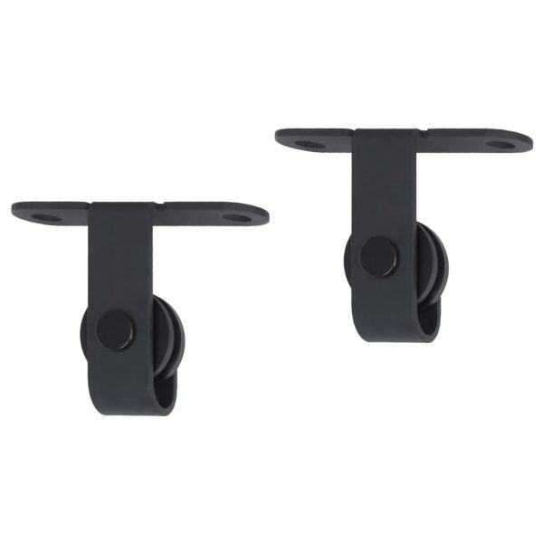 Kit Mini Anta Scorrevole Armadio In Acciaio Al Carbonio 152 cm - Image 4