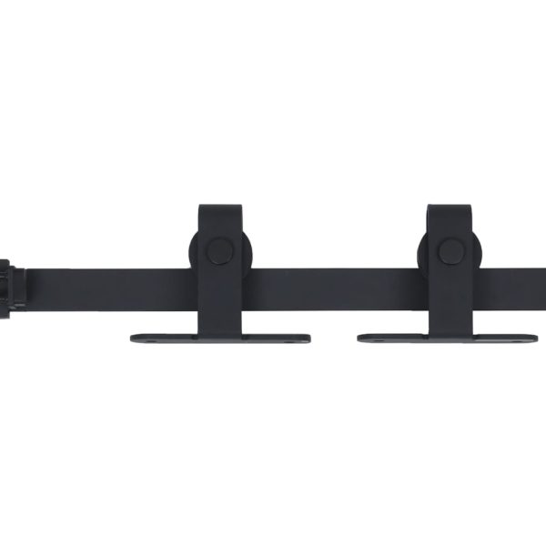 Kit Mini Anta Scorrevole Armadio In Acciaio Al Carbonio 122 cm - Image 3